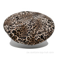 Frauen Mode Leopard Print Berets Hut